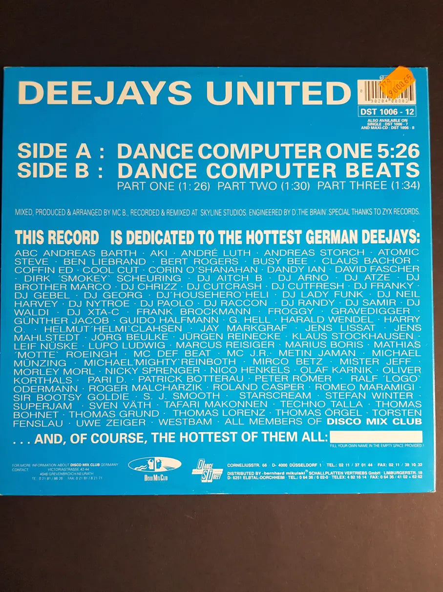 Deejays United – Dance Computer One