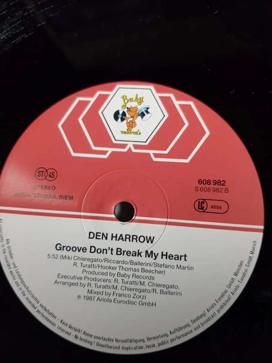 Den Harrow – Don't Break My Heart