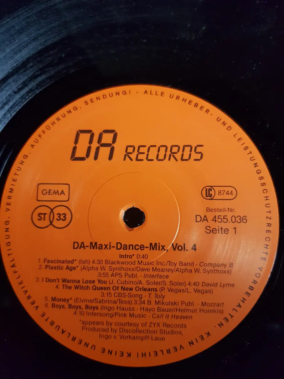 DA Maxi-Dance-Mix Vol. 4