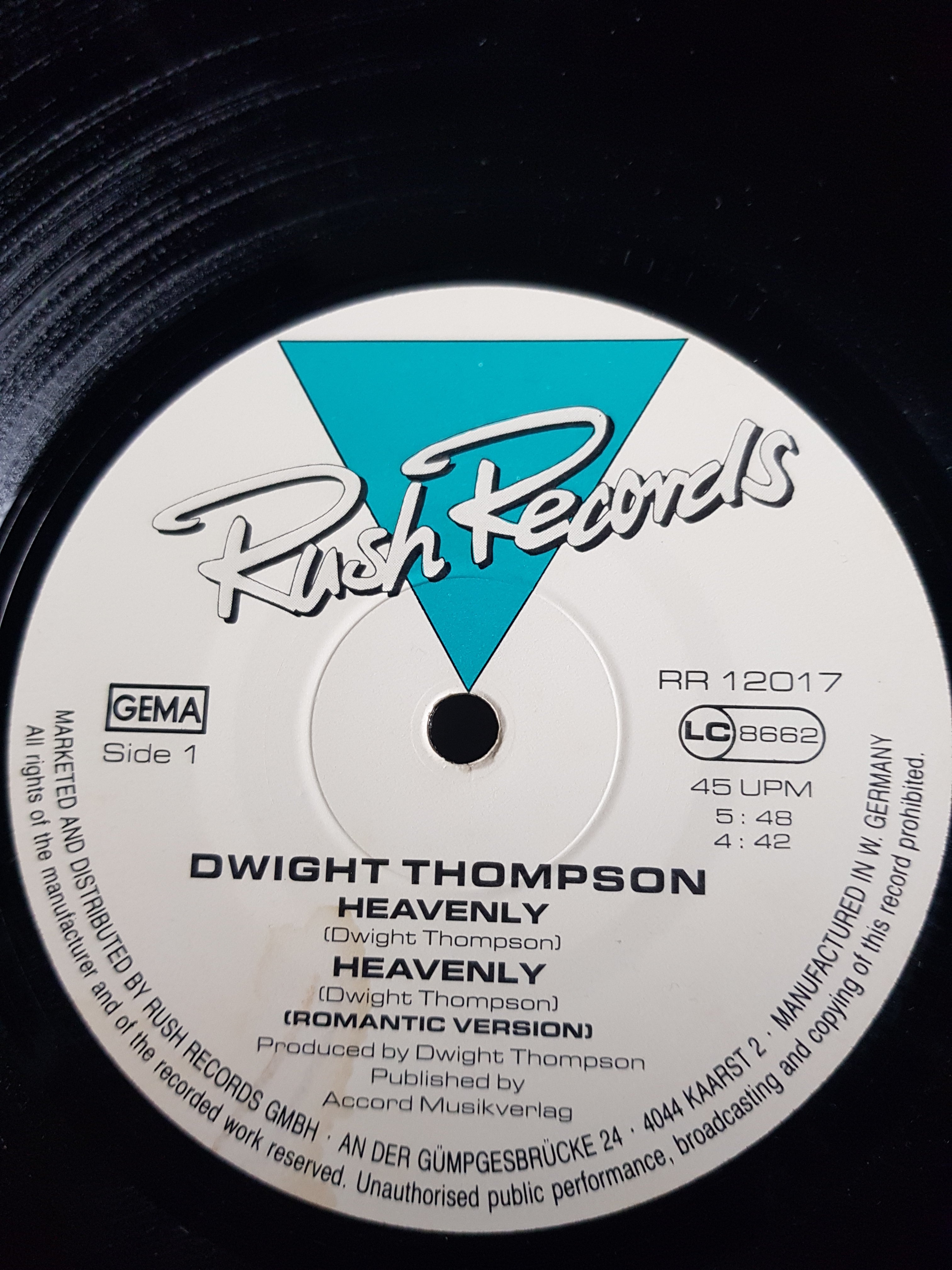 Dwight Thompson – Heavenly