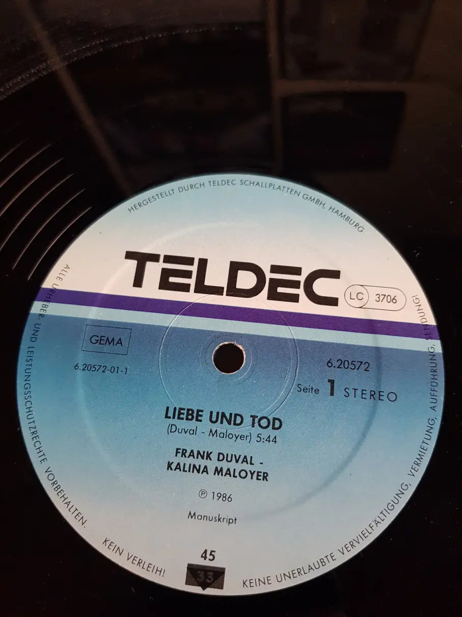 Frank Duval - Kalina Maloyer – Liebe Und Tod