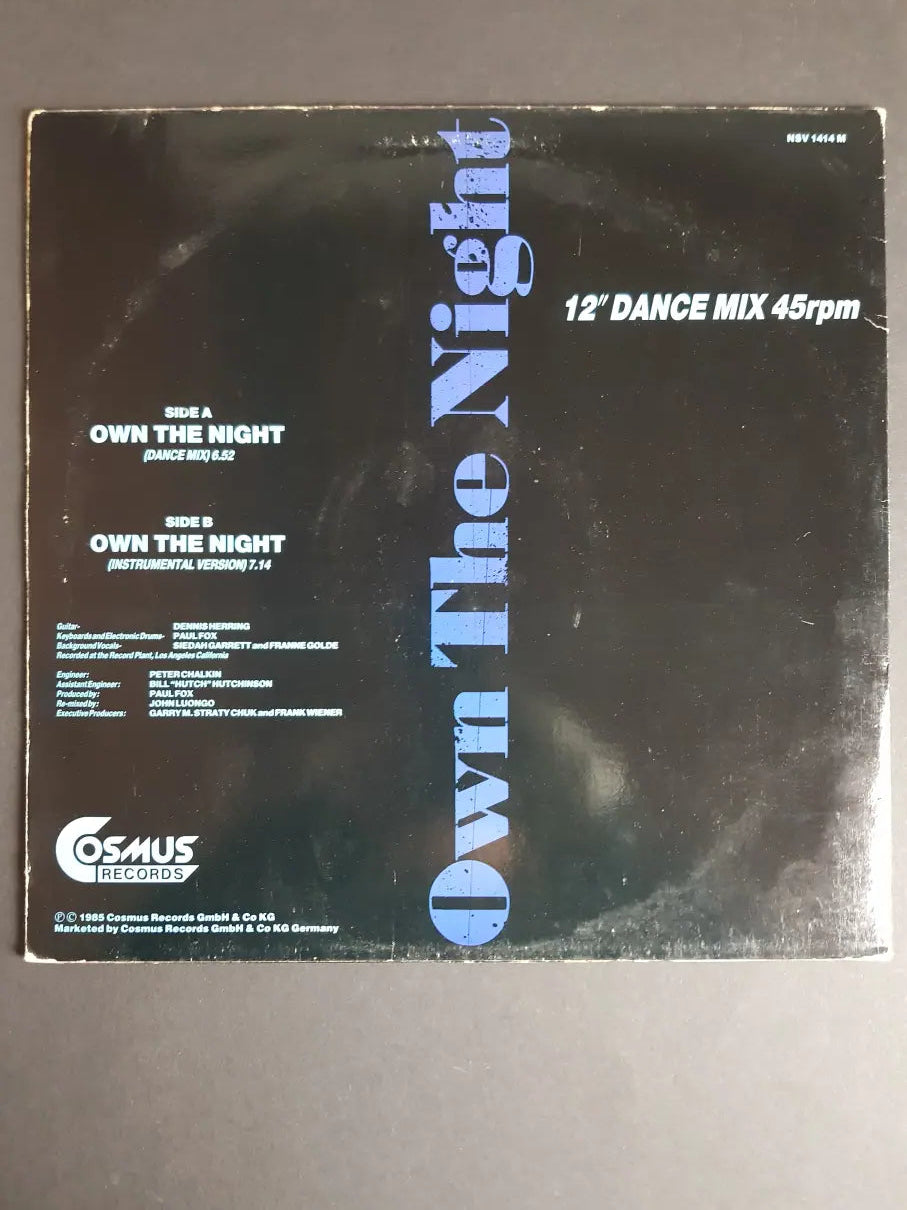 George McCrae – Own The Night