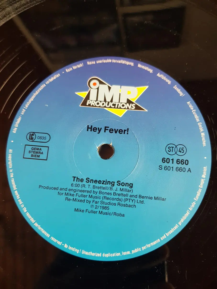 Hey Fever! – The Sneezing Song