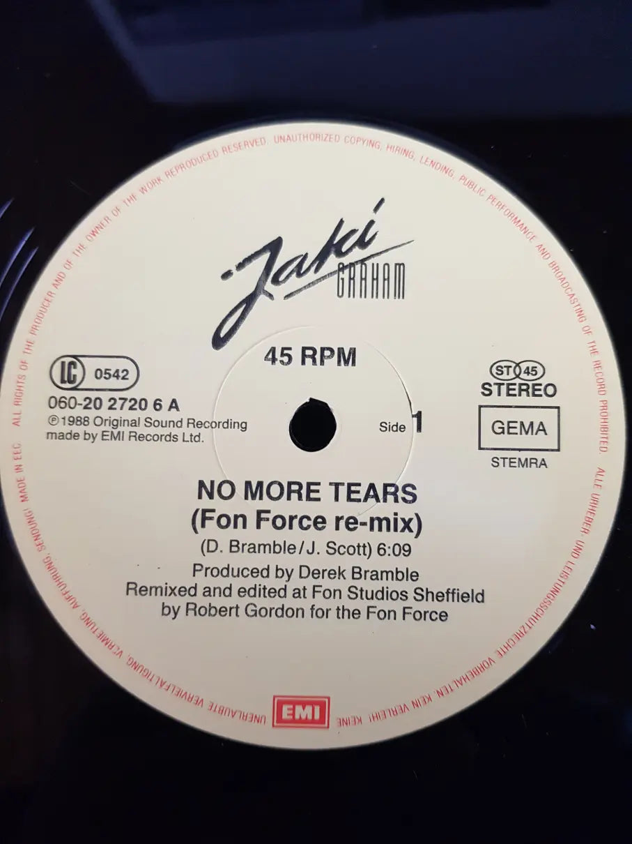 Jaki Graham – No More Tears