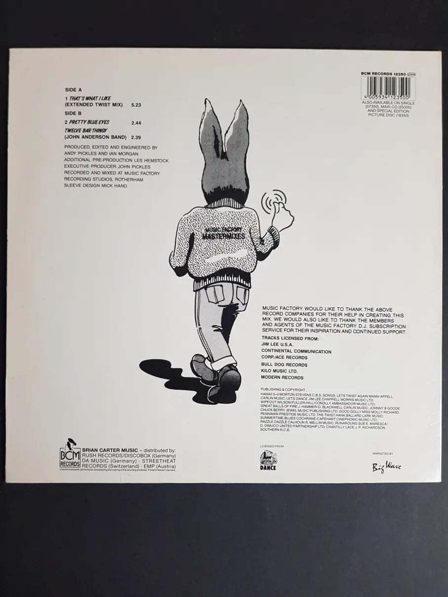 Jive Bunny And The Mastermixers – That's What I Like