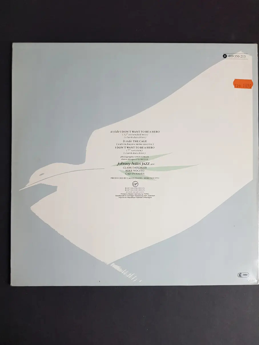 Johnny Hates Jazz – I Don't Want To Be A Hero