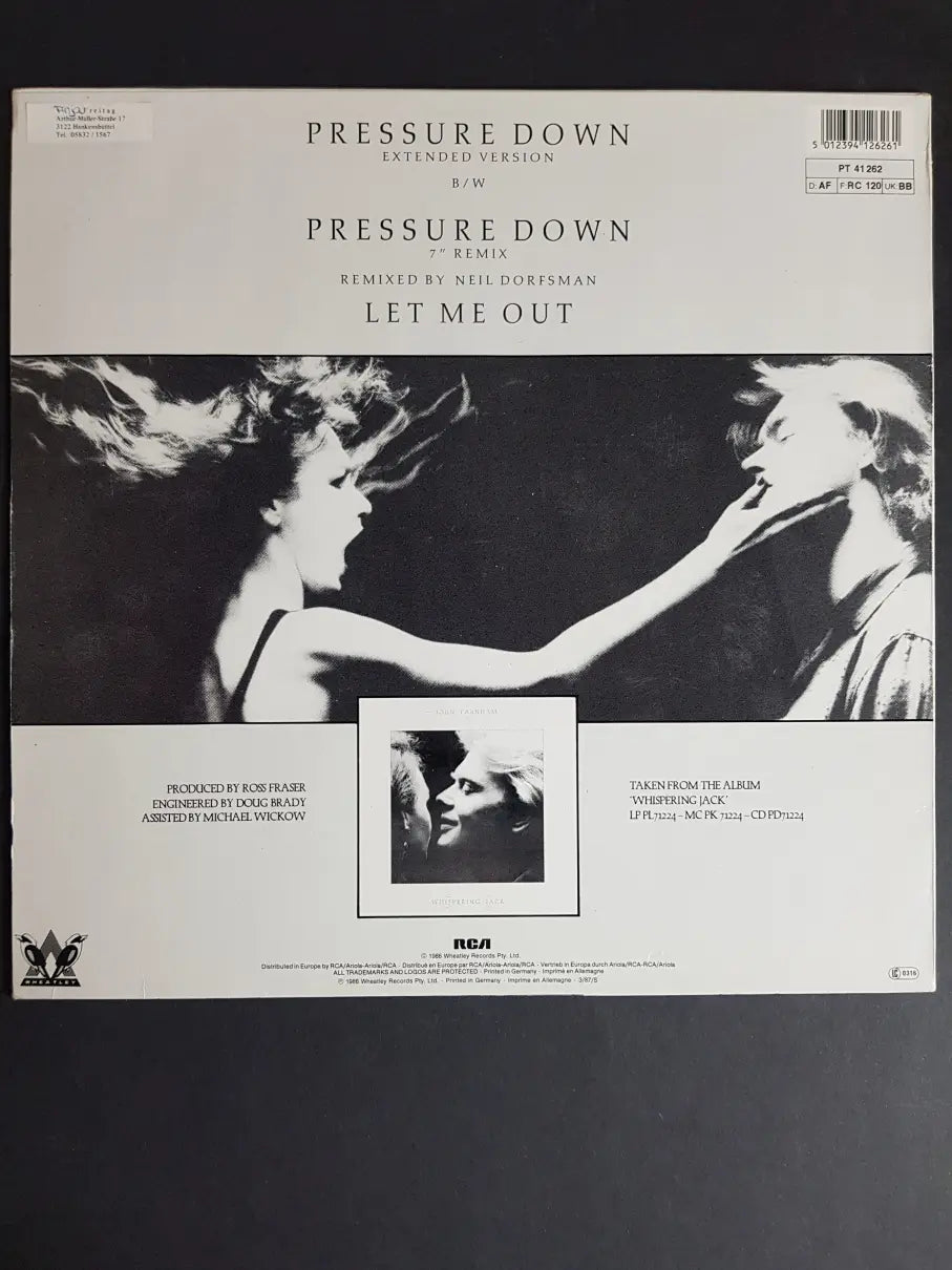 John Farnham – Pressure Down