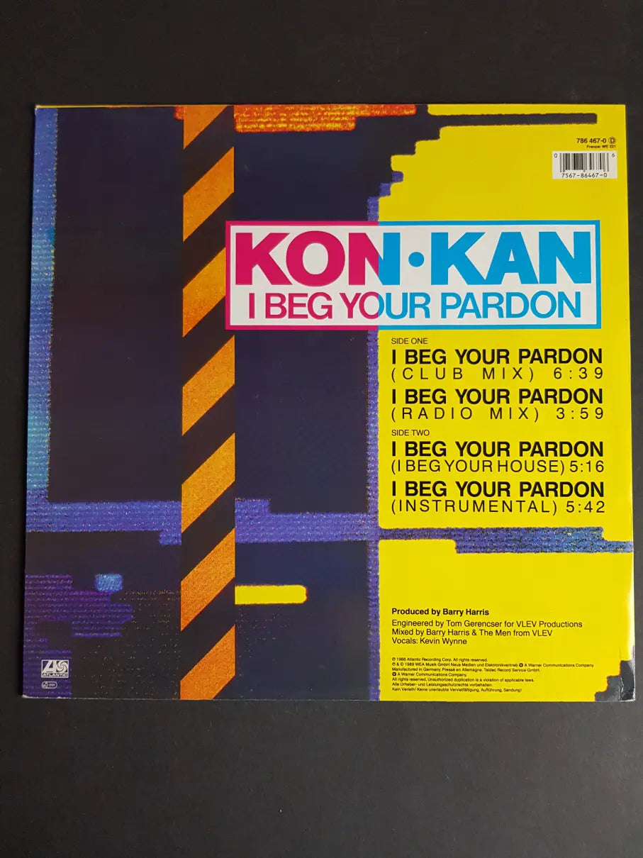 Kon·Kan – I Beg Your Pardon