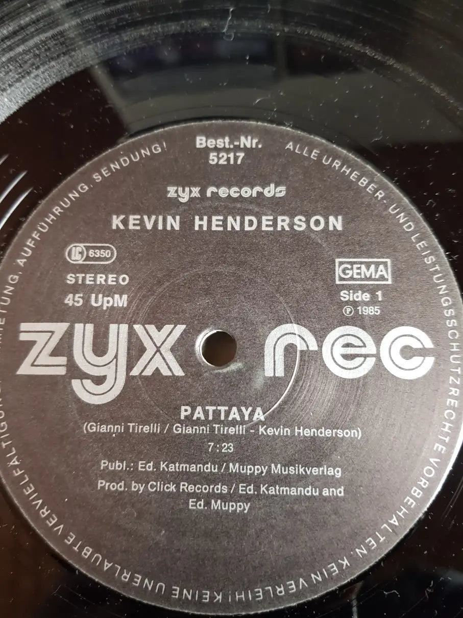 Kevin Henderson – Pattaya