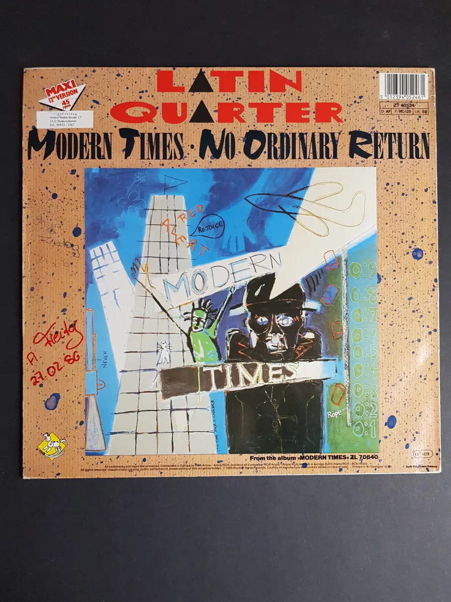 Latin Quarter – Modern Times