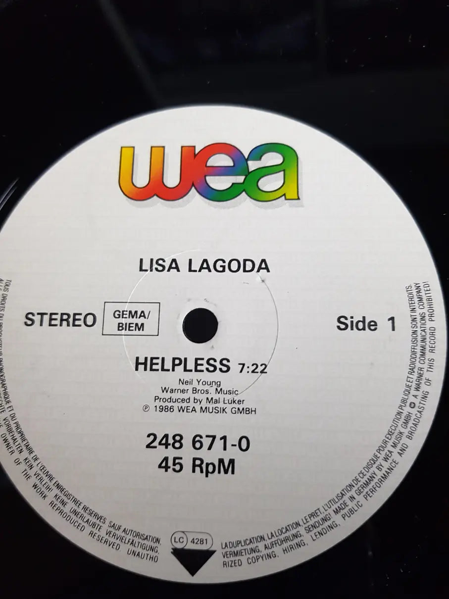 Lisa Lagoda – Helpless