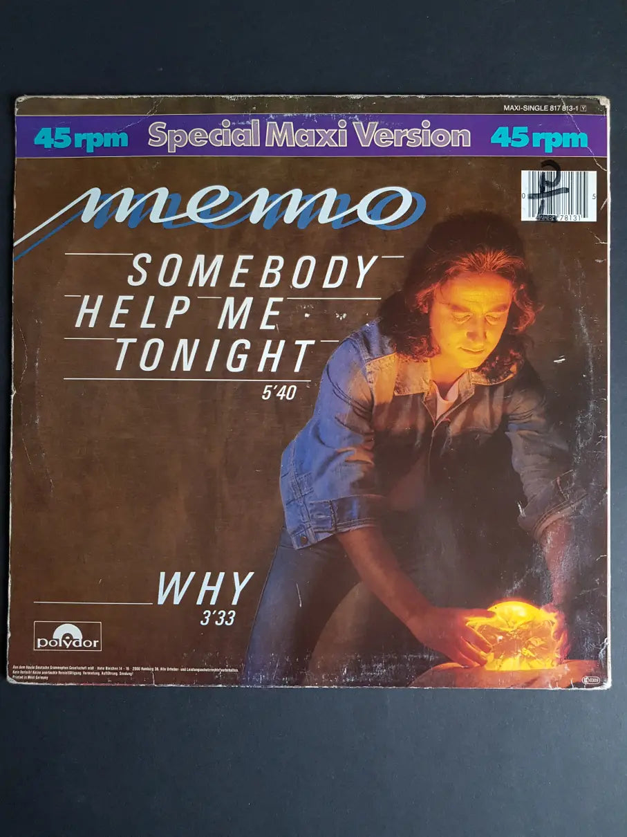 Memo – Somebody Help Me Tonight / Why