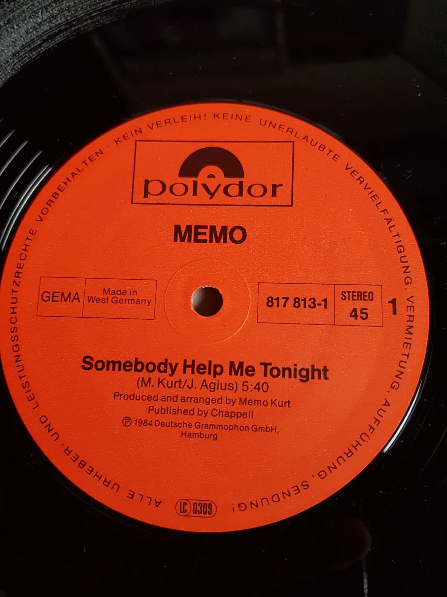 Memo – Somebody Help Me Tonight / Why