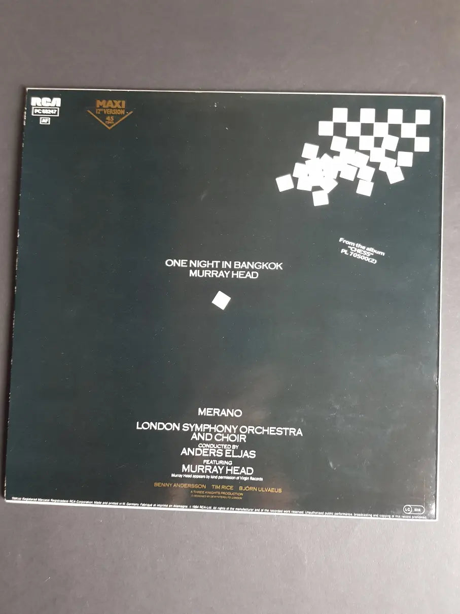 Murray Head – One Night In Bangkok