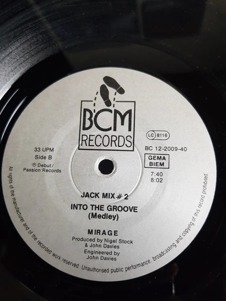 Mirage – The Jack Mixes