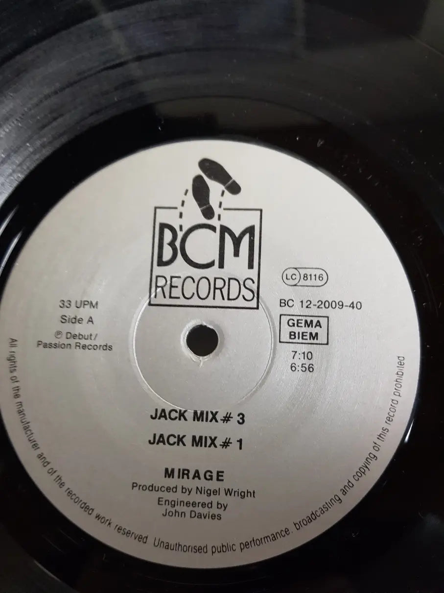 Mirage – The Jack Mixes