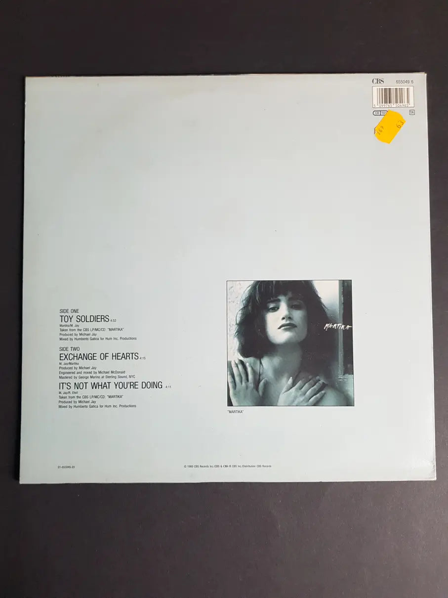 Martika – Toy Soldiers