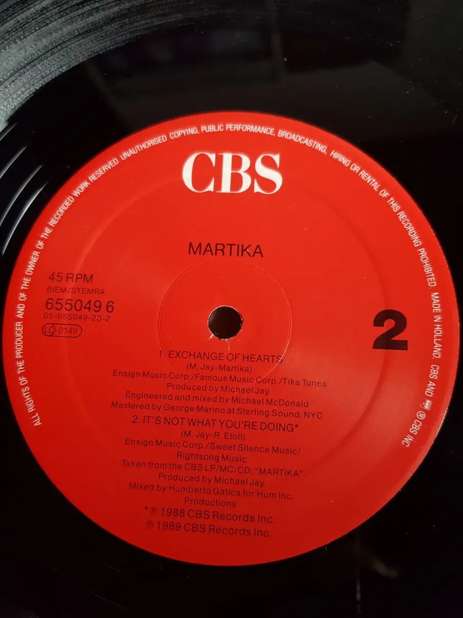 Martika – Toy Soldiers