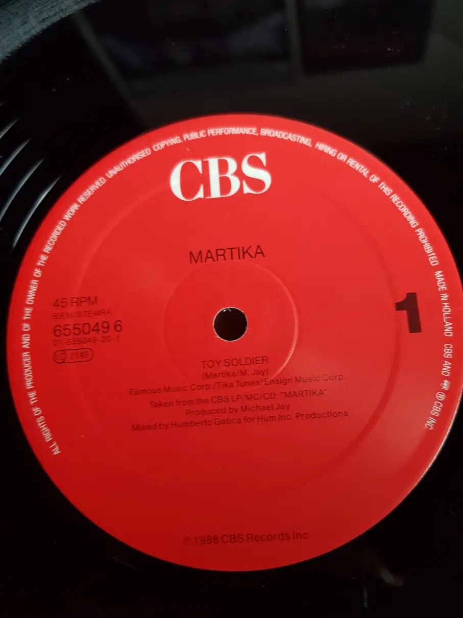 Martika – Toy Soldiers