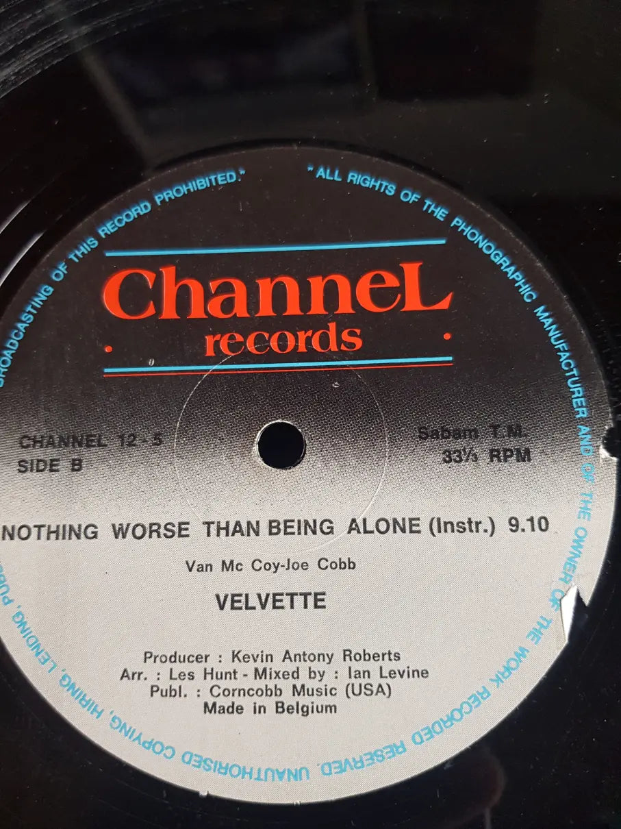 Velvette – Nothing Worse Than Being Alone