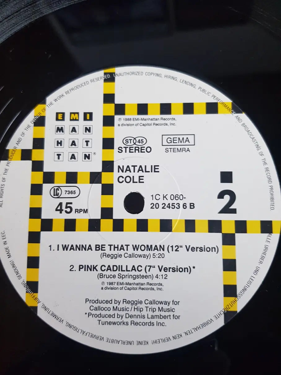 Natalie Cole – Pink Cadillac