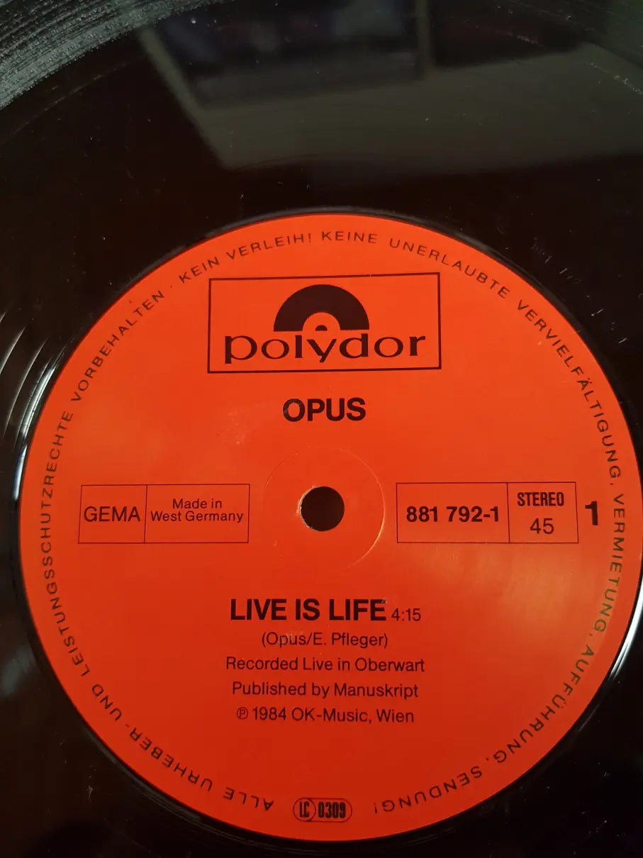 Opus – Live Is Life