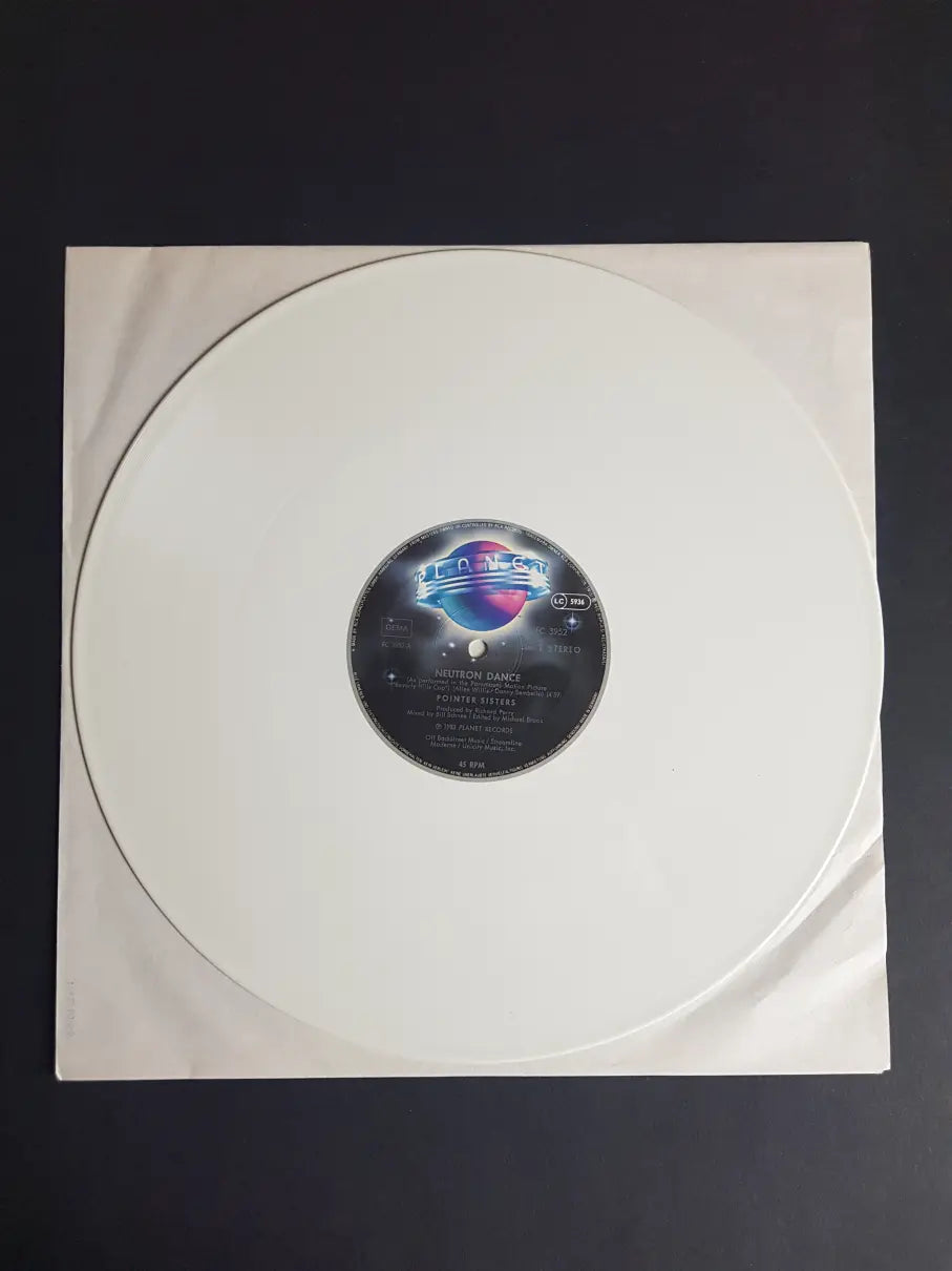 Pointer Sisters – Neutron Dance / Telegraph Your Love Misprint