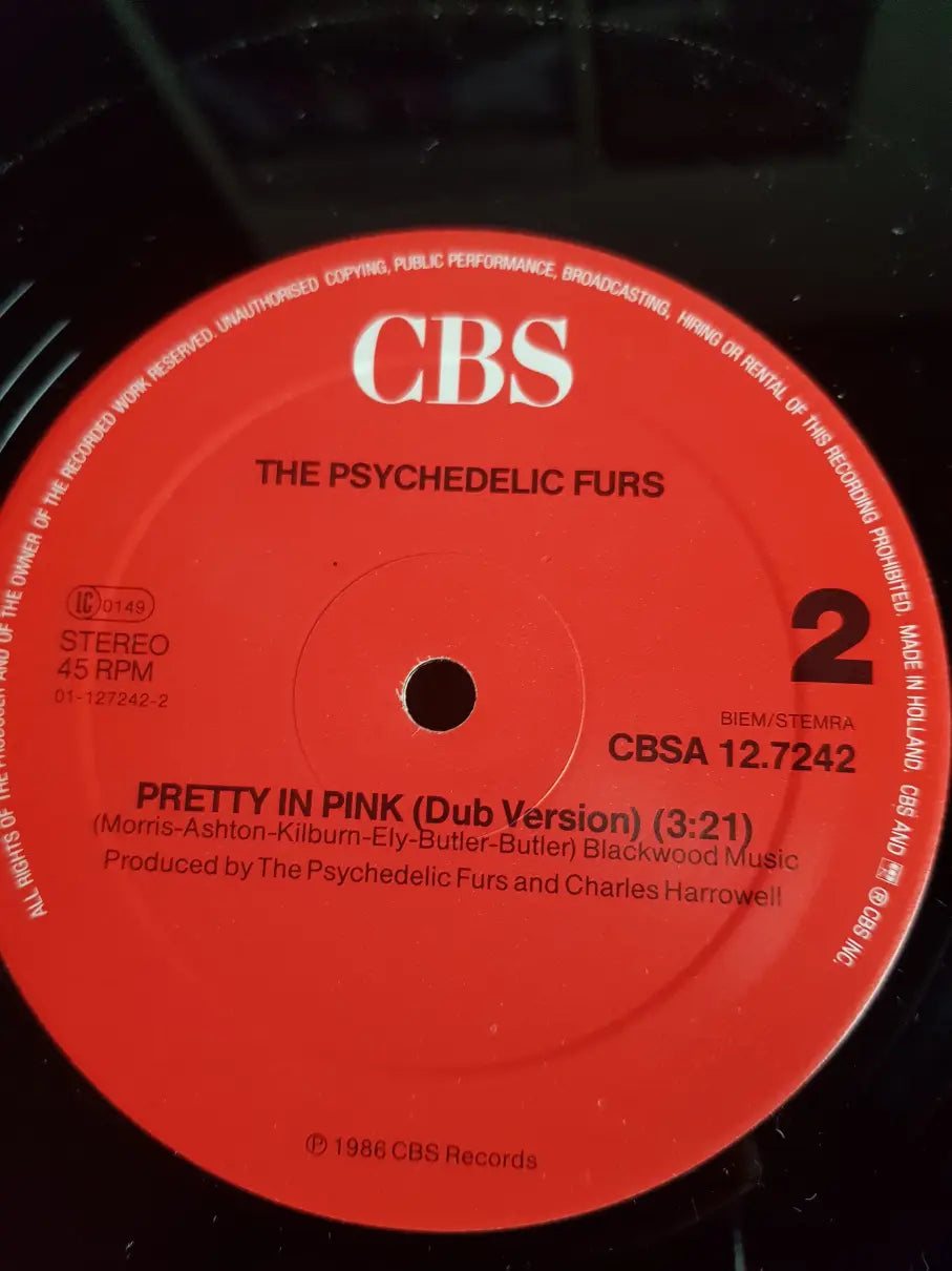 The Psychedelic Furs – Pretty In Pink