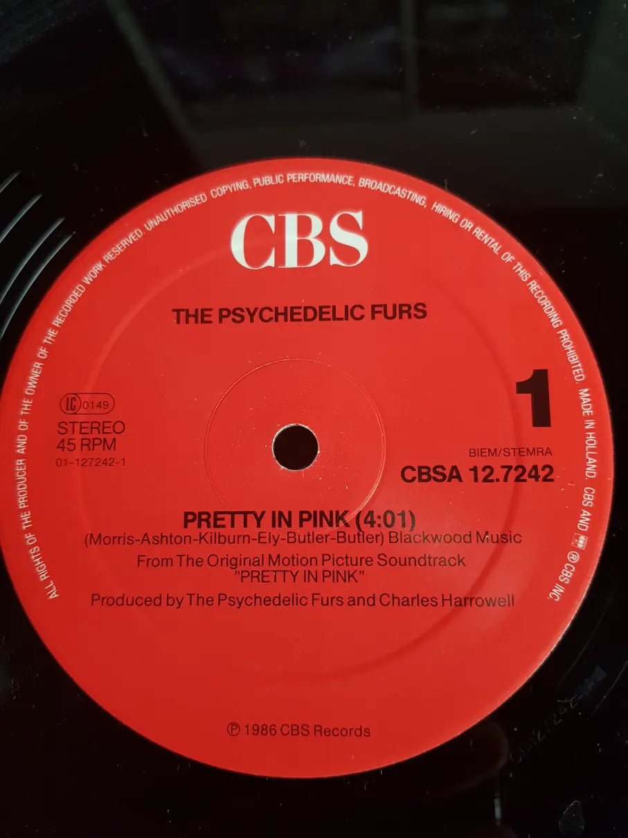 The Psychedelic Furs – Pretty In Pink