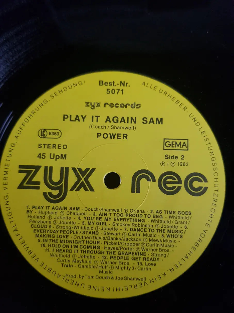 Pac-Man / Power – I'm A Pac Man / Play It Again Sam