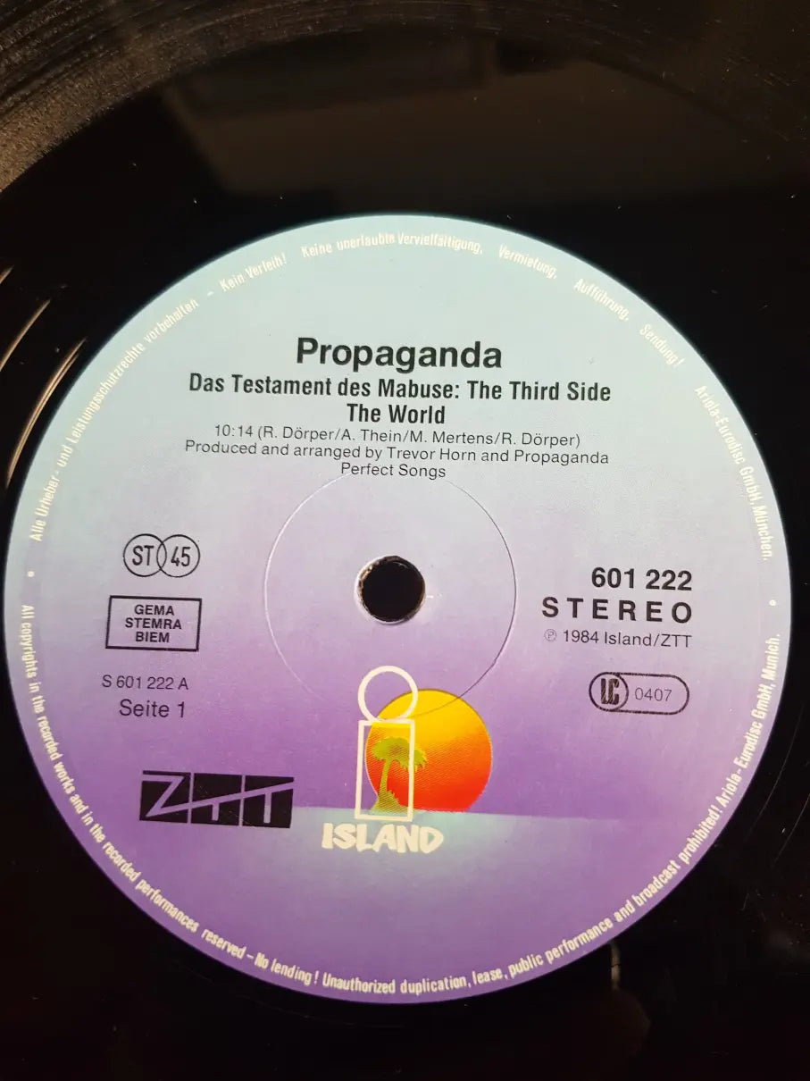 Propaganda – Dr. Mabuse