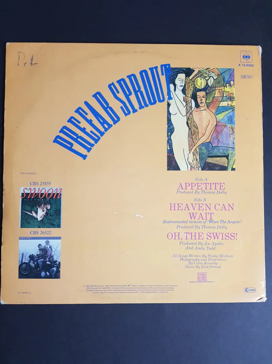 Prefab Sprout – Appetite