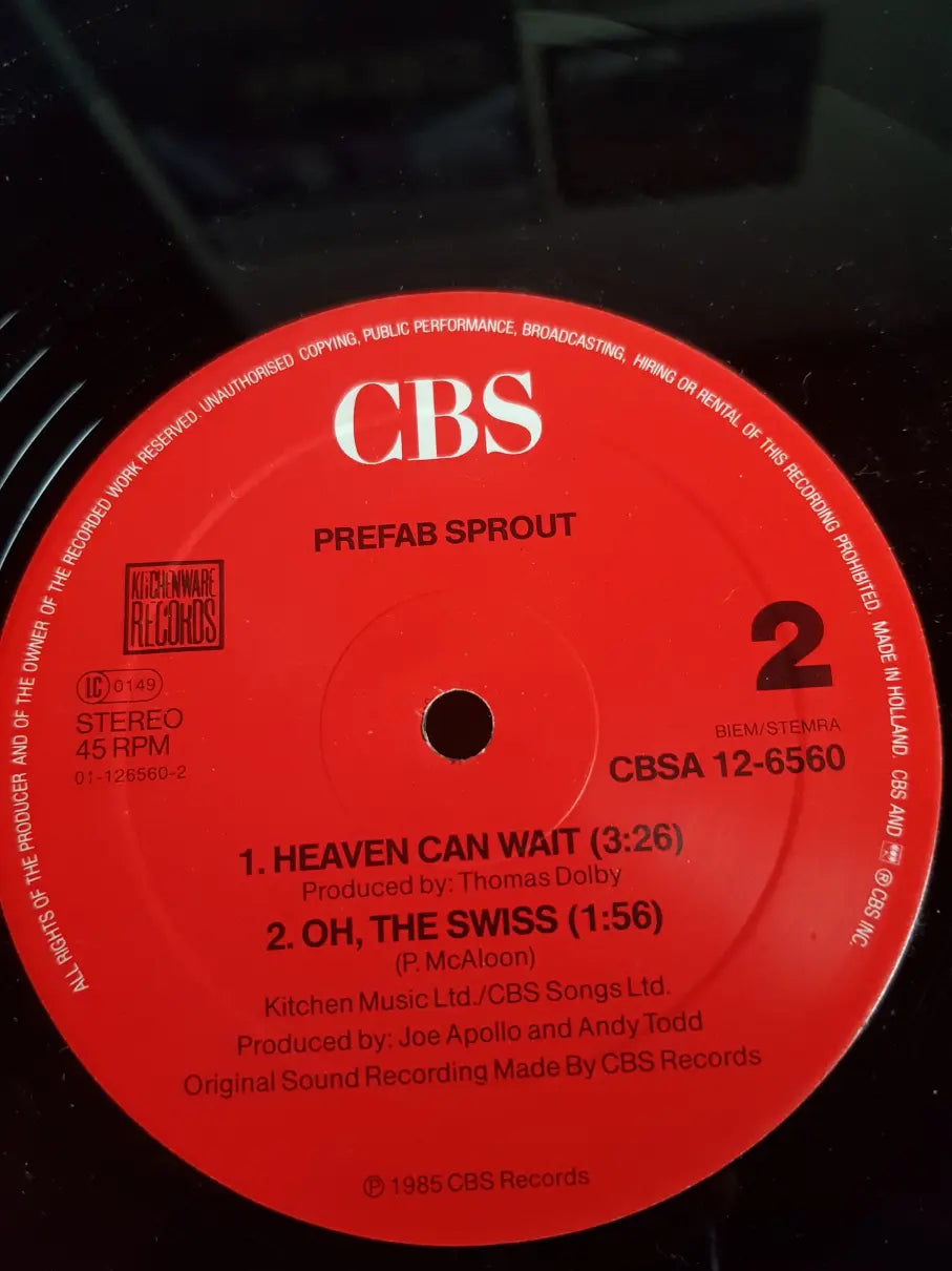 Prefab Sprout – Appetite