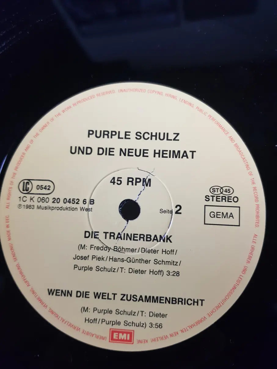 Purple Schulz Und Die Neue Heimat – Sehnsucht