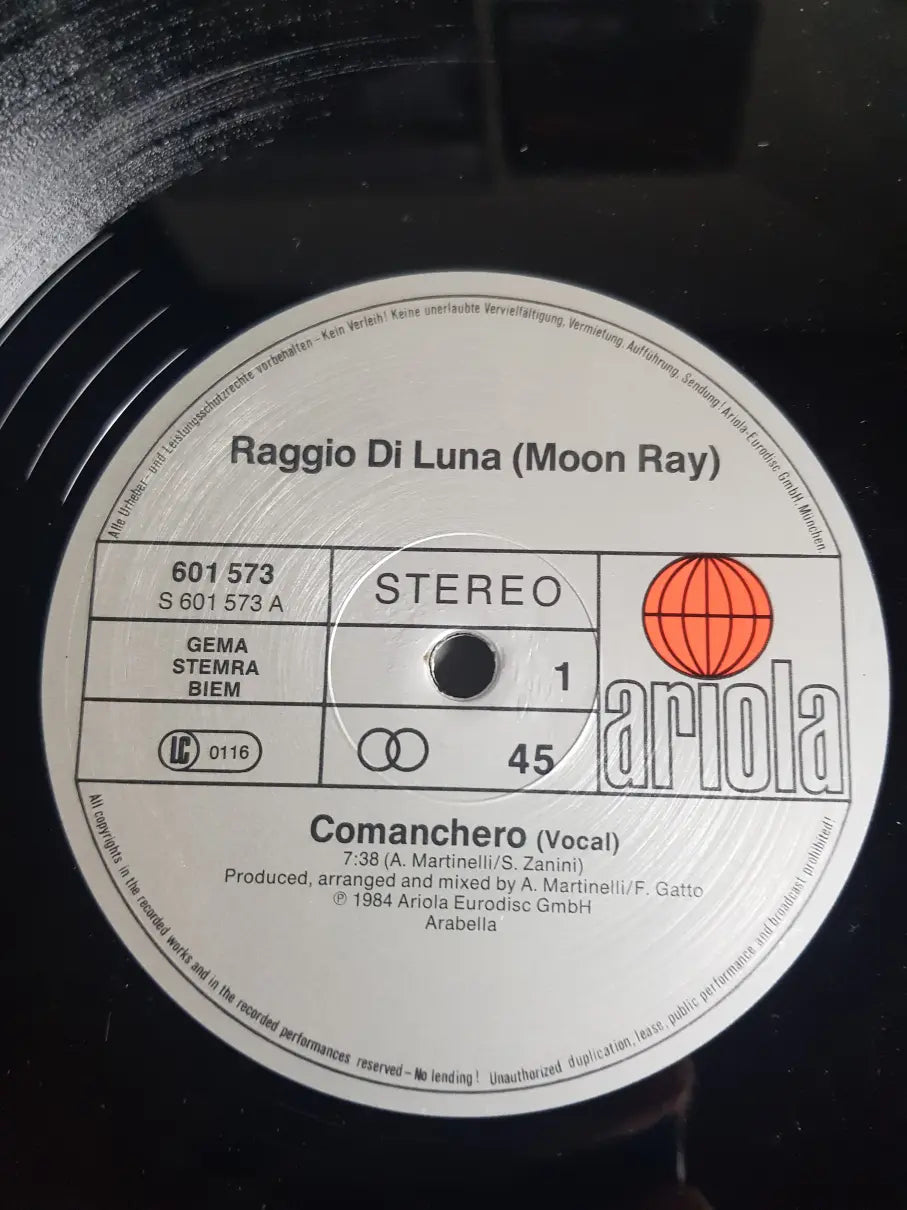 Raggio Di Luna (Moon Ray) – Comanchero VG