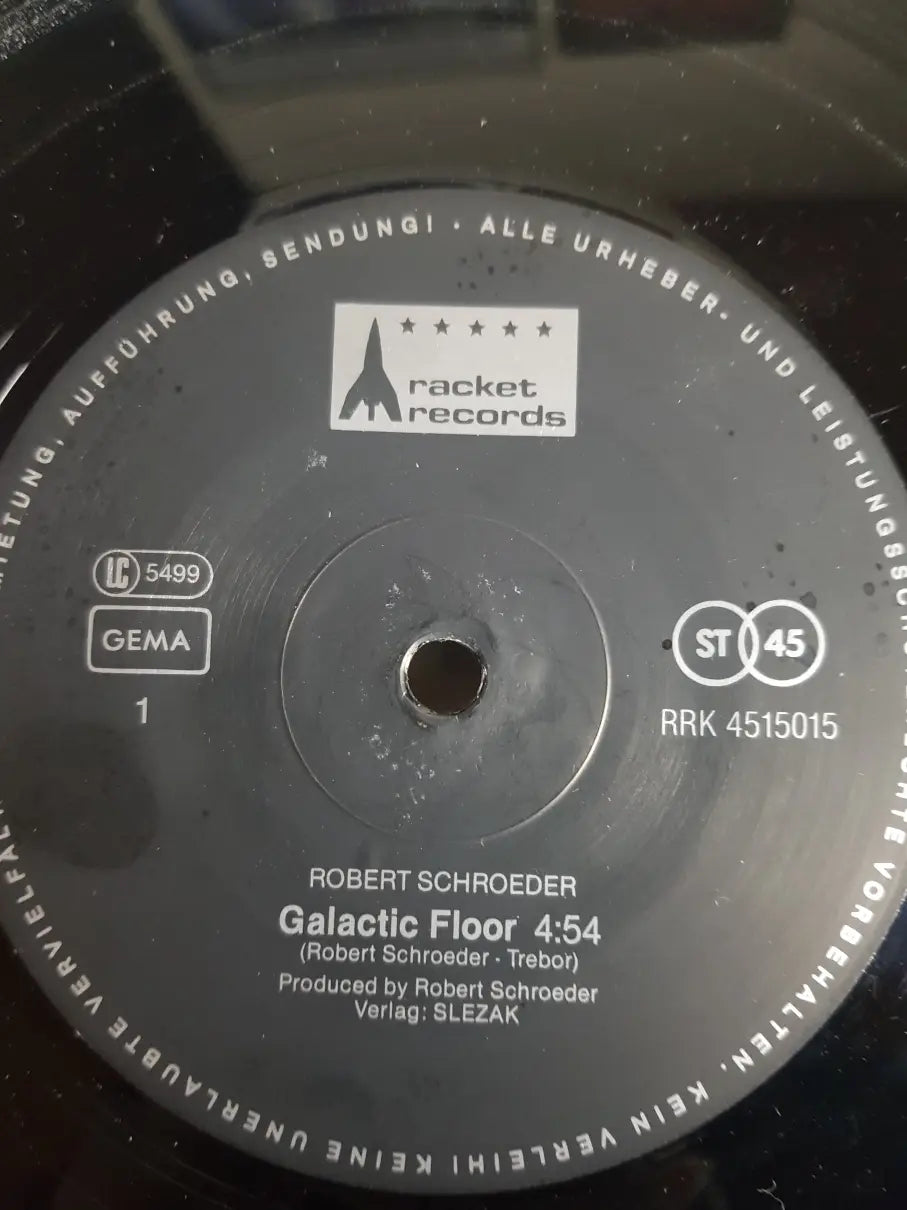 Robert Schroeder – Black Out / Galactic Floor