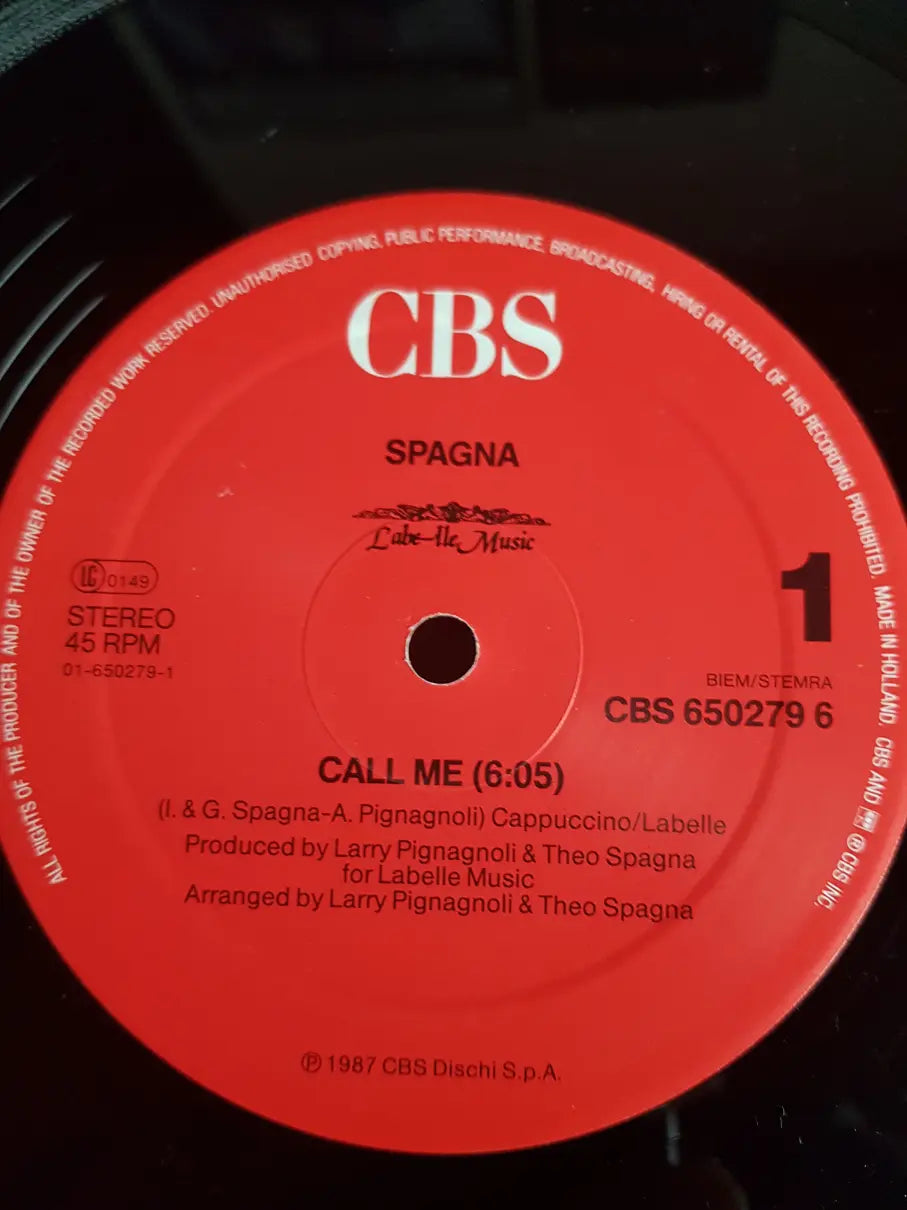 Spagna – Call Me