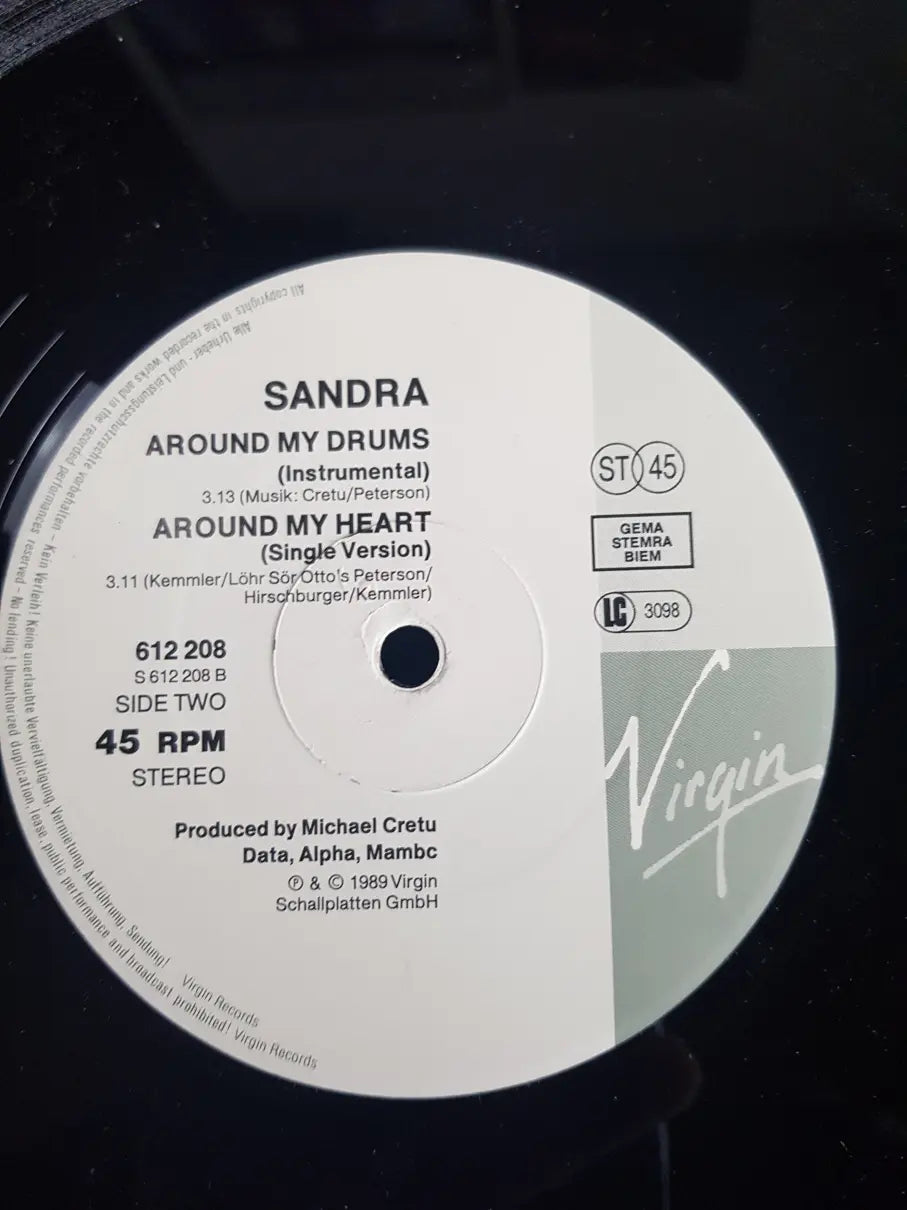 Sandra – Around My Heart (Extended)