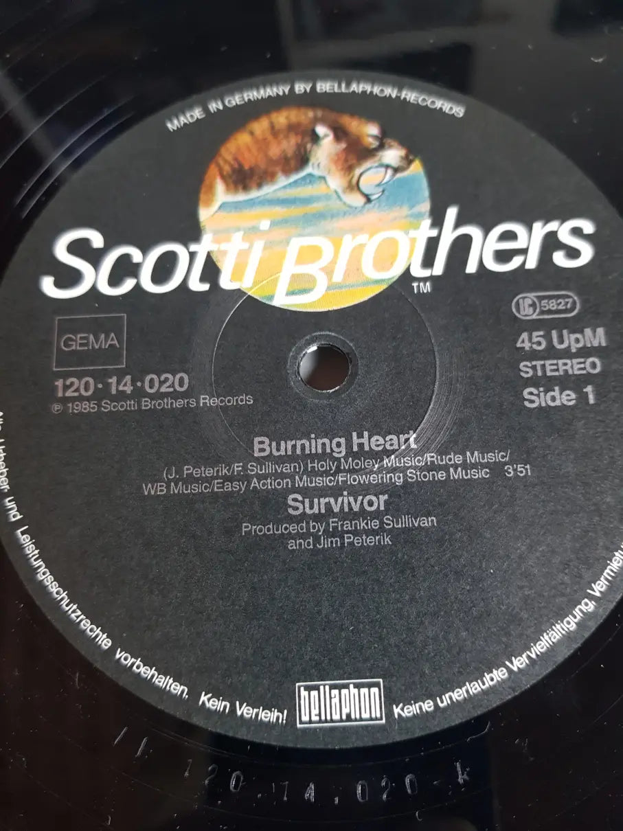 Survivor – Burning Heart