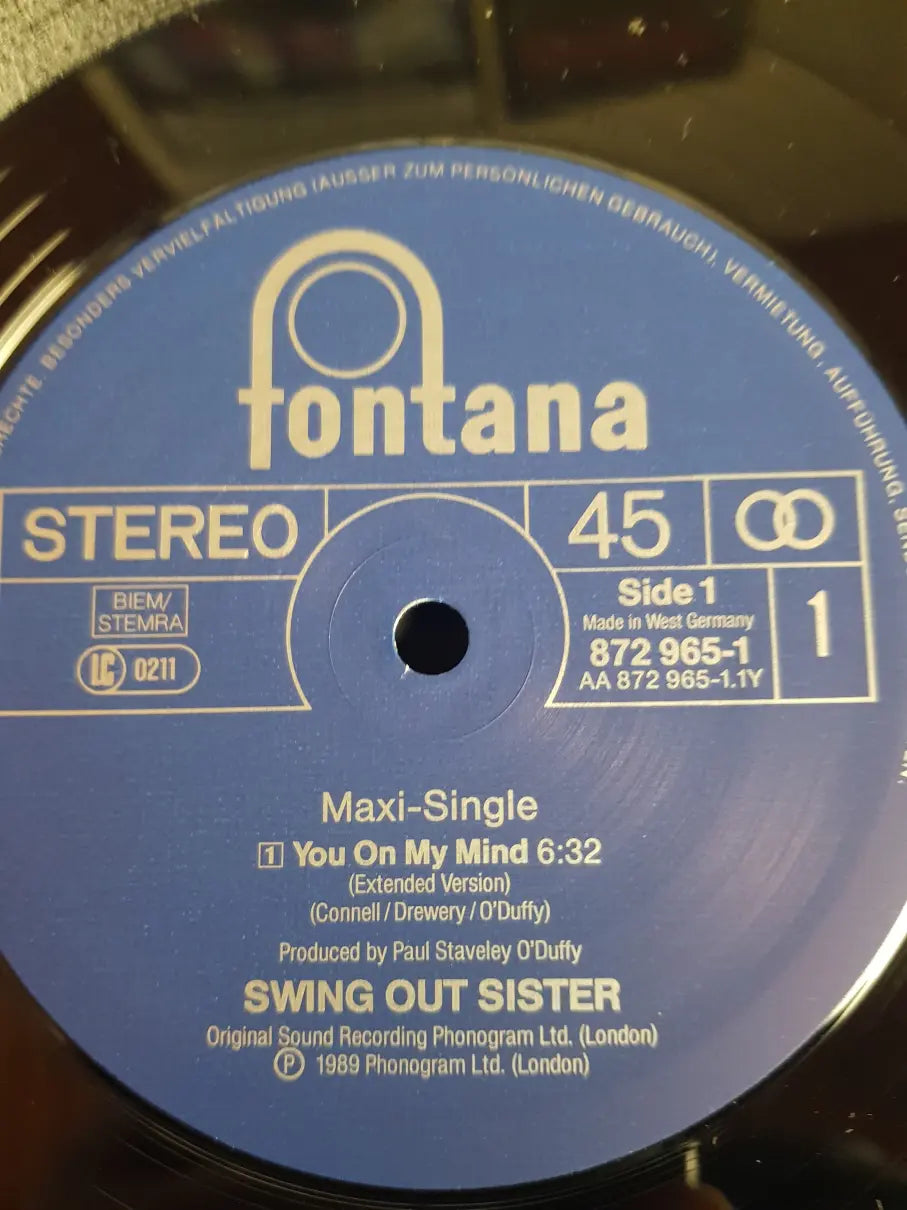 Swing Out Sister – You On My Mind