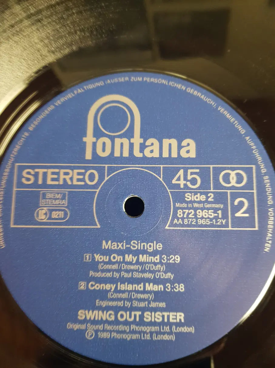 Swing Out Sister – You On My Mind