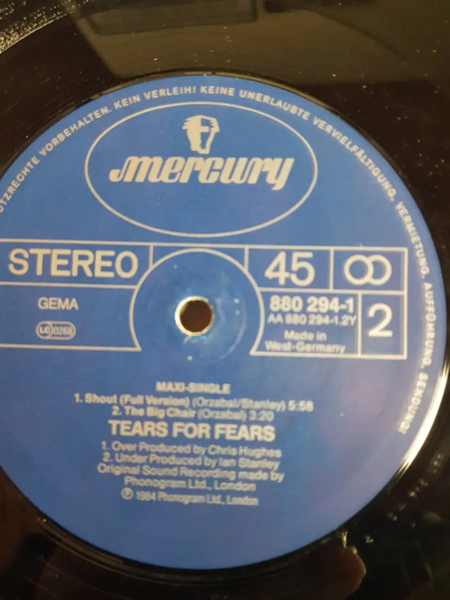 Tears For Fears – Shout (Extended Version)