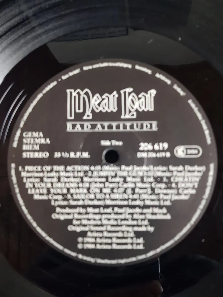 Meat Loaf – Bad Attitude