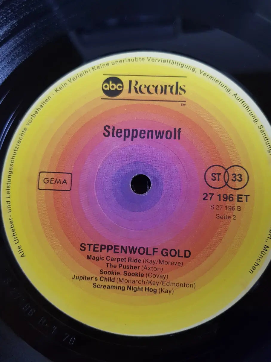 Steppenwolf – Gold (Their Great Hits, ABC Records)
