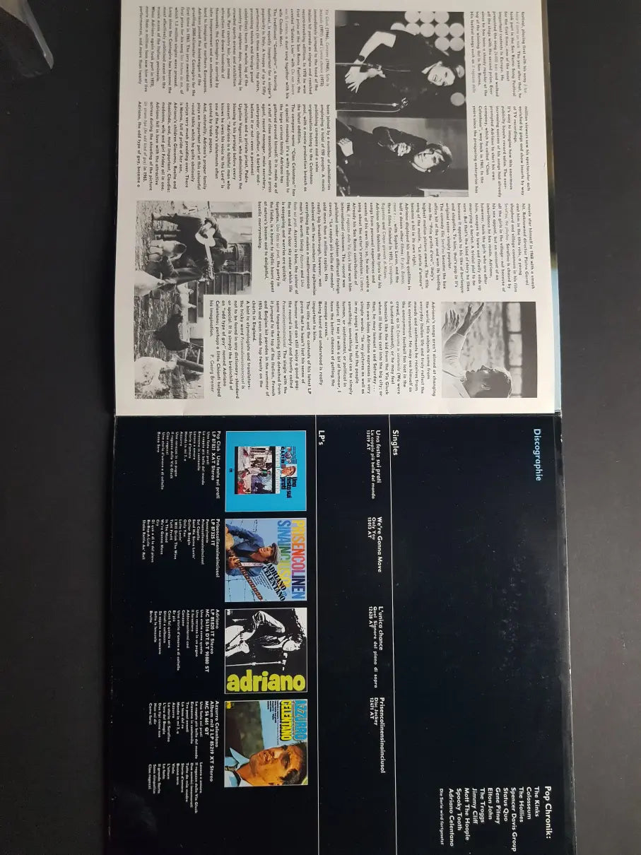 Adriano Celentano ‎– Pop Chronik