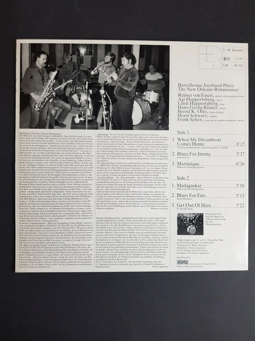 Barrelhouse Jazzband – Barrelhouse Jazzband Plays: The New Orleans Renaissance