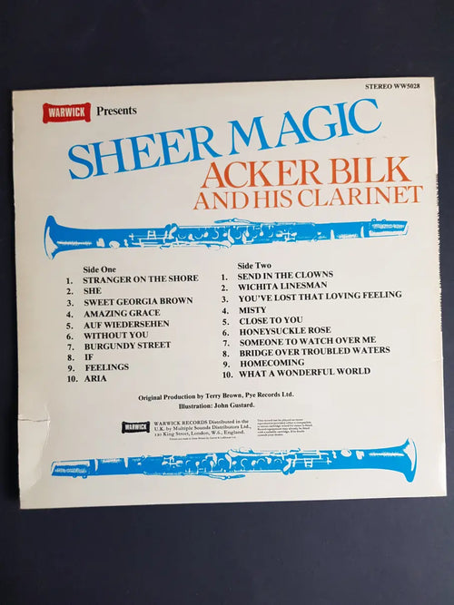 Acker Bilk And His Clarinet – Sheer Magic
