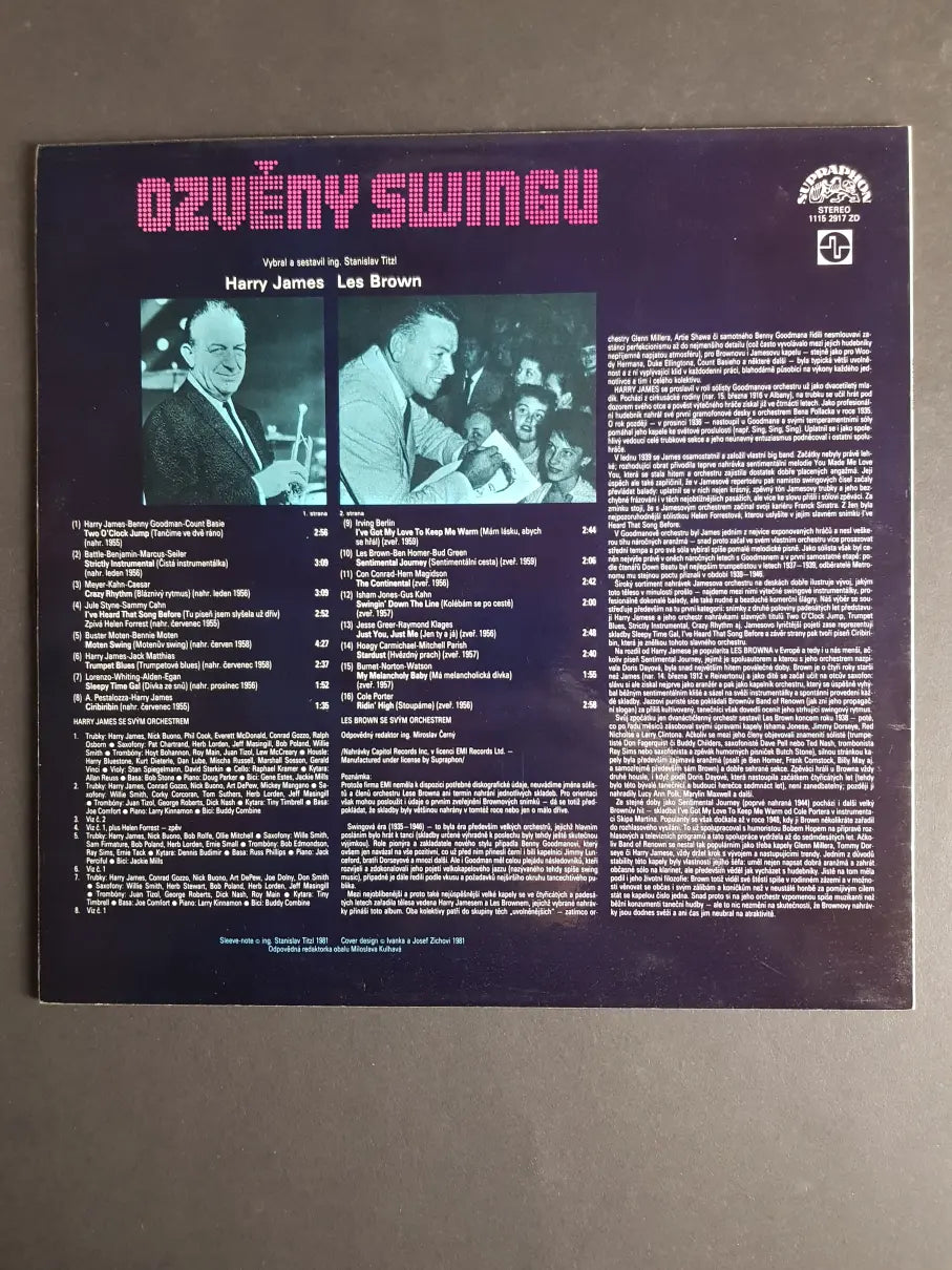 Harry James / Les Brown – Ozvěny Swingu
