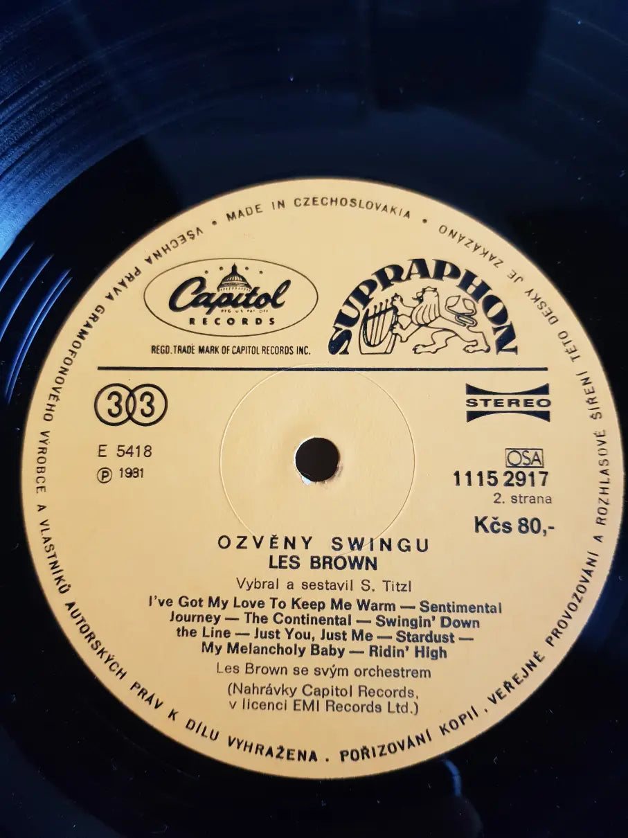 Harry James / Les Brown – Ozvěny Swingu