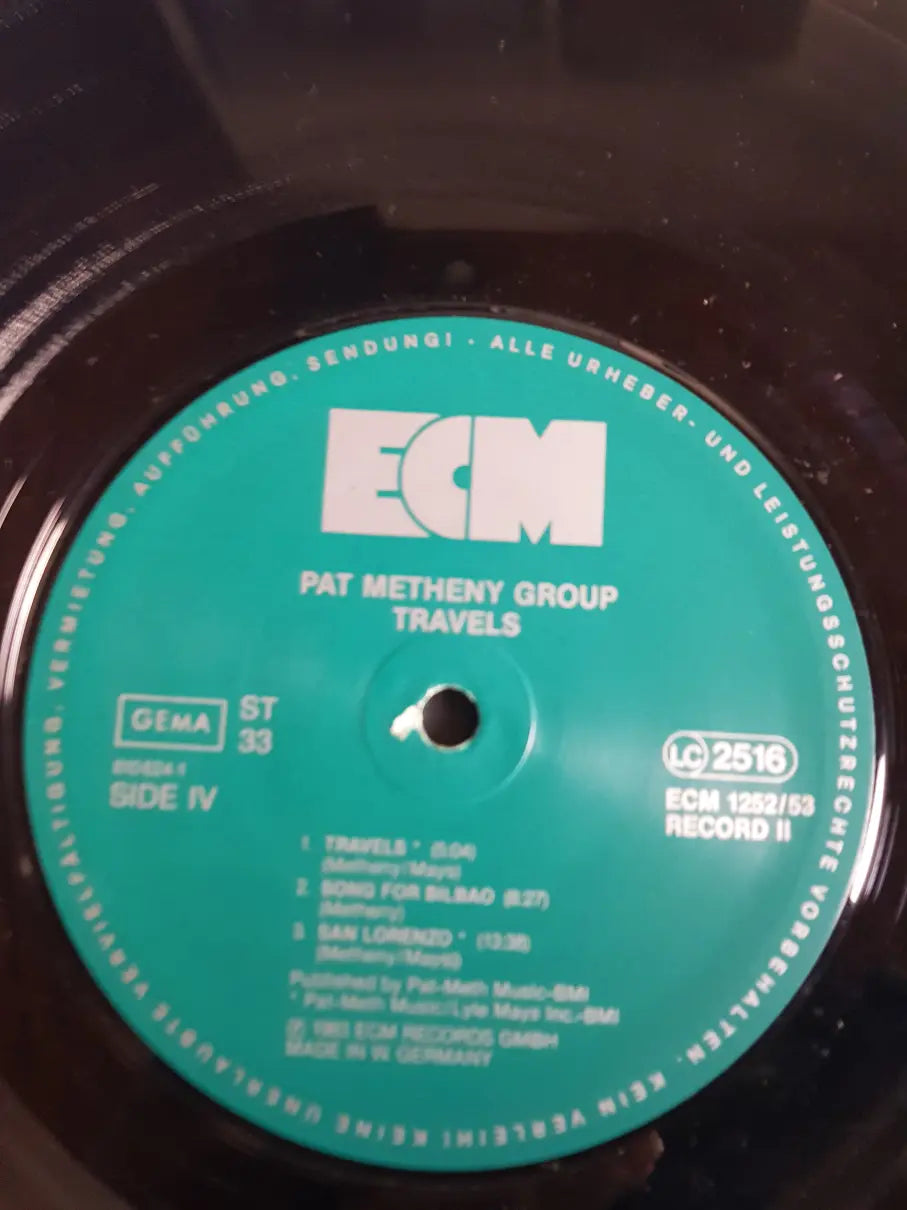 Pat Metheny Group ‎– Travels